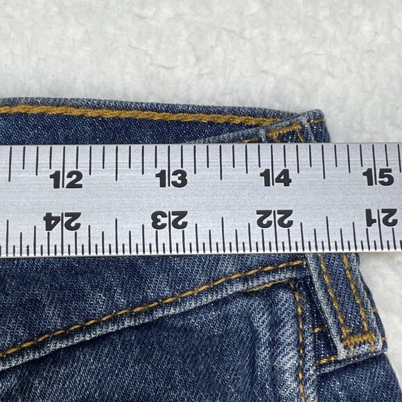 Levis Jeans Mens 537 29x32 Western Bootcut Dark Wash Mid Rise Denim NWT - Picture 4 of 12